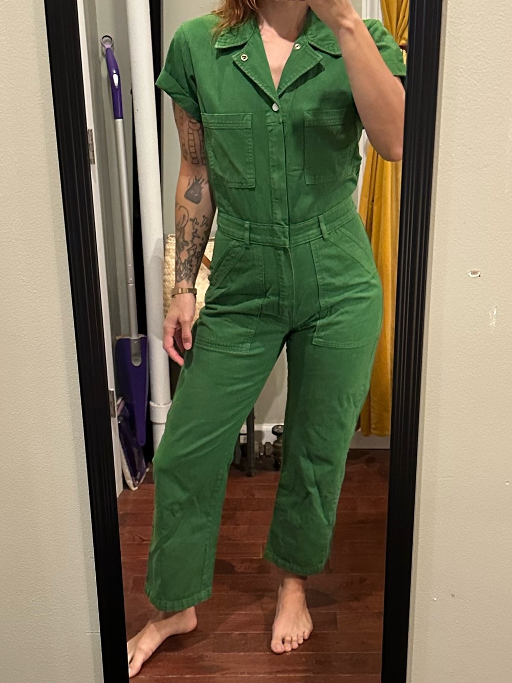 Big Bud Press Green Utility Jumpsuit